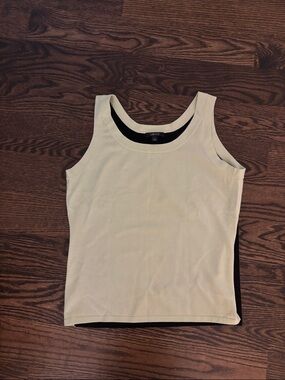 Carlisle Light Green & Black Tank